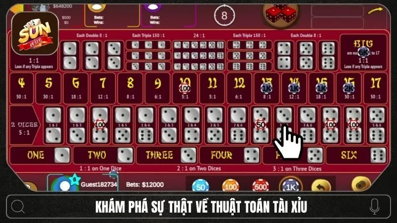 Thuật toán tài xỉu: Sự thật về cách hệ thống xác định kết quả